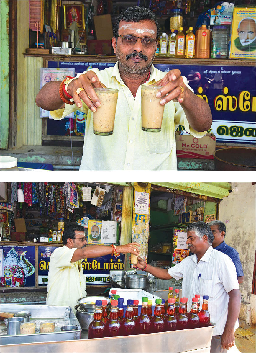 பழநி ஃபேமஸ்... பால் சர்பத்!
