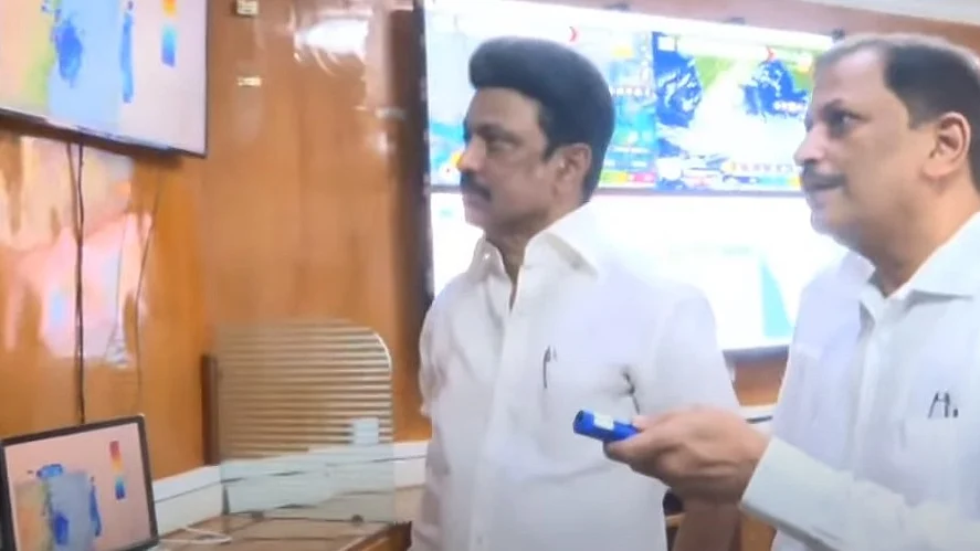 Cyclone Mandous - முதல்வர் ஸ்டாலின் ஆய்வு