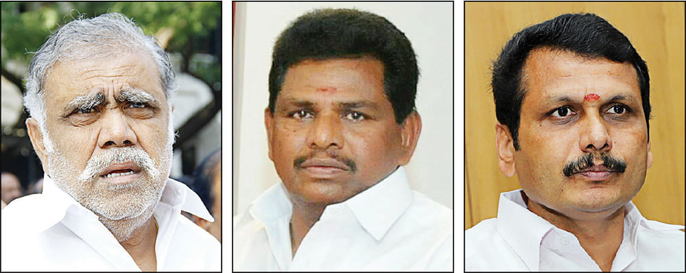 ஐ.பெரியசாமி - அனிதா ராதாகிருஷ்ணன் - செந்தில் பாலாஜி