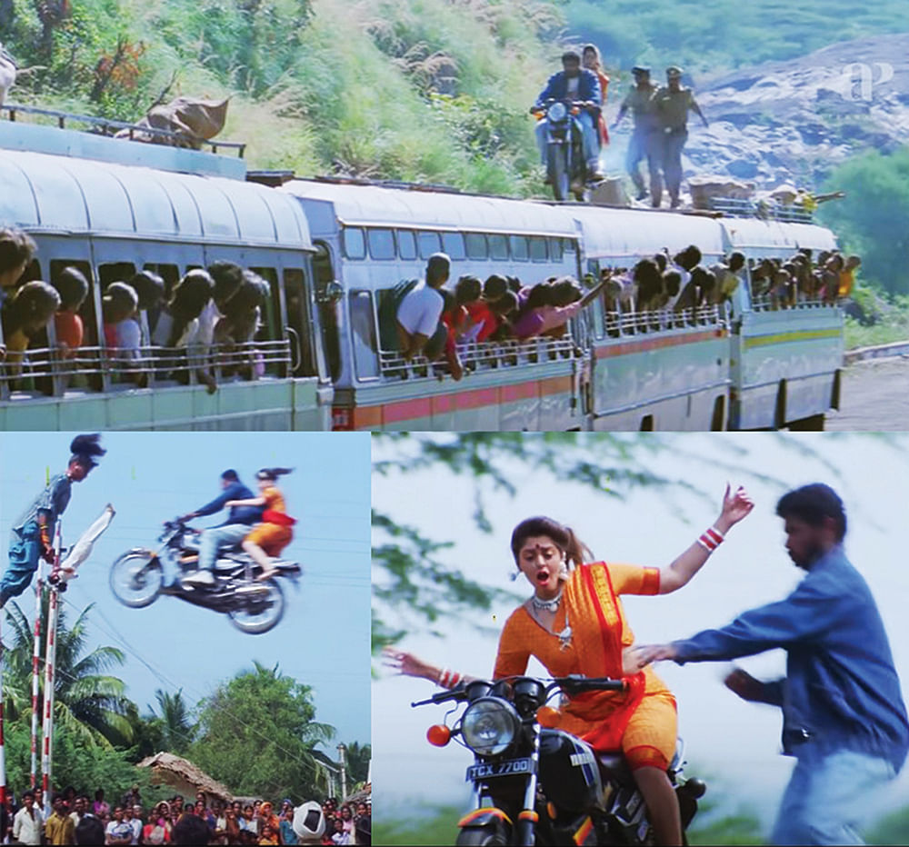 தமிழ் சினிமாவை அதகளம் பண்ணிய கார் பைக்ஸ்!