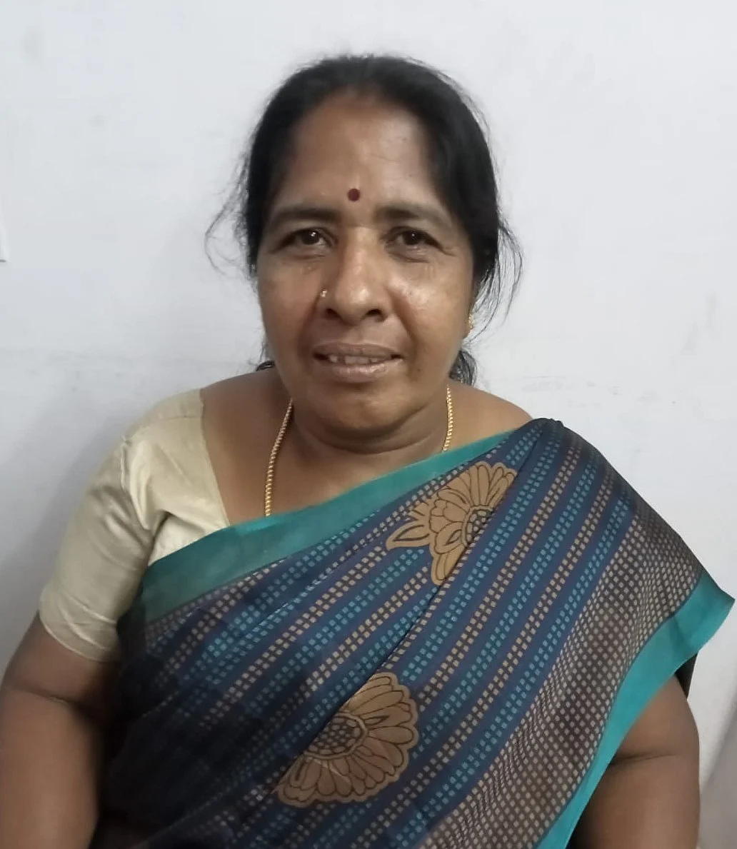 தமிழ்நாடு சத்துணவு ஊழியர் சங்கப் பொதுச்செயலாளர் மலர்விழி