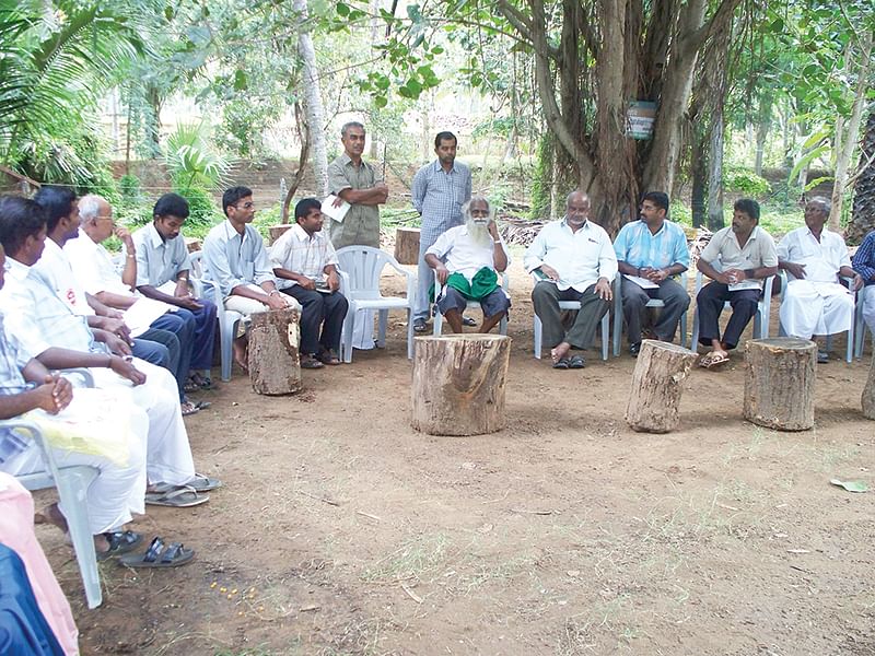 2008-ல் பண்ணையில் நடைபெற்ற நம்மாழ்வார் பயிற்சி