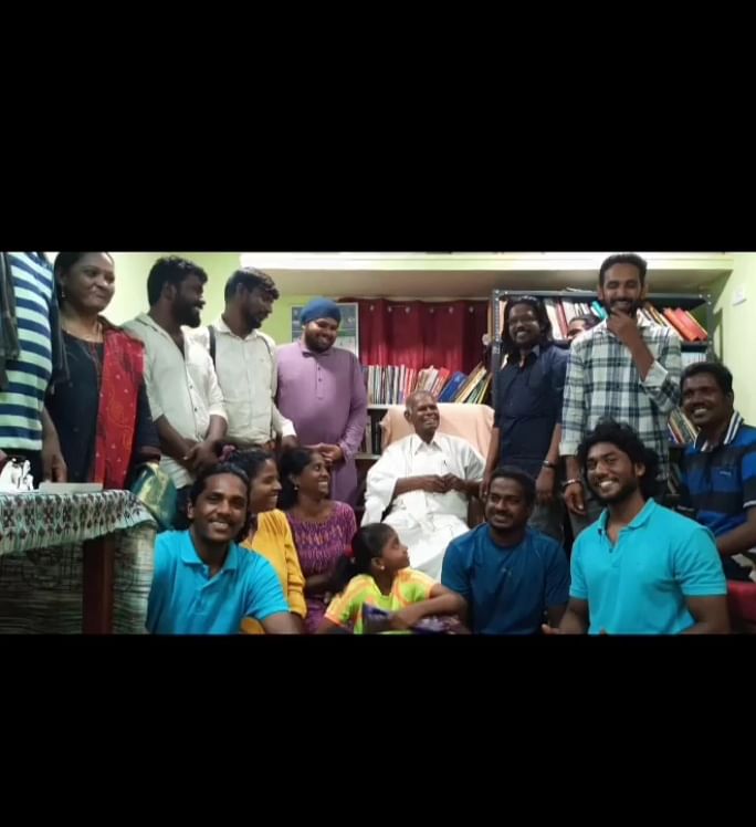 தோழர் நல்லக்கண்ணு ஐயாவுடன் நாங்கள்..