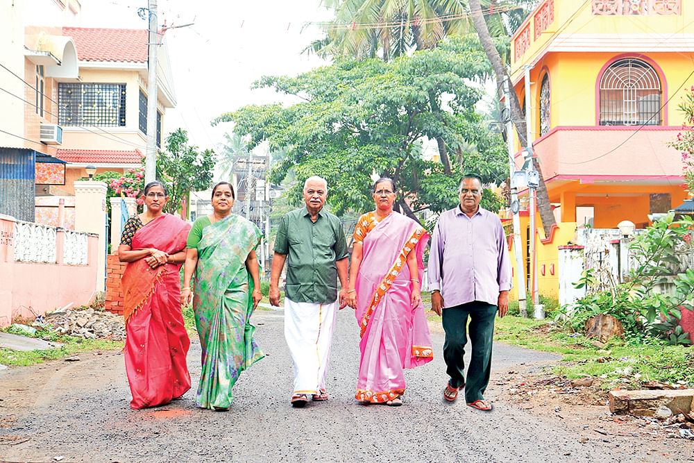 கல்யாணி, லதா, கோபாலகிருஷ்ணன், அனுராதா, ராமராவ்