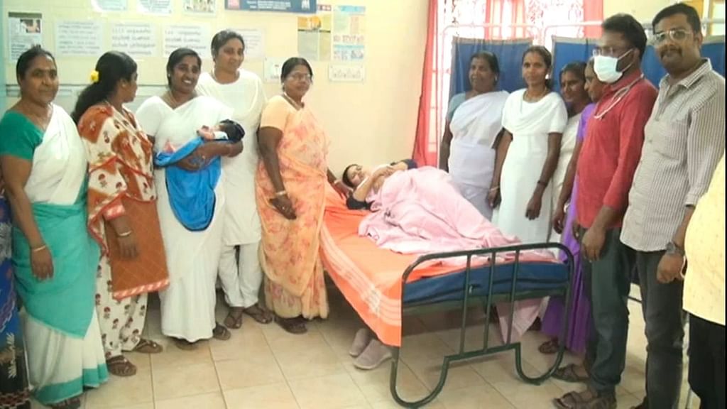 `மக்கள் நம்பிக்கையோடு இங்க வரணும்!’ - அரசு சுகாதார நிலையத்தில் குழந்தை பெற்ற அரசு மருத்துவர் ஹர்ஷிதா