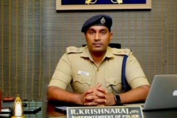 தென்காசி எஸ்.பி கிருஷ்ணராஜ்