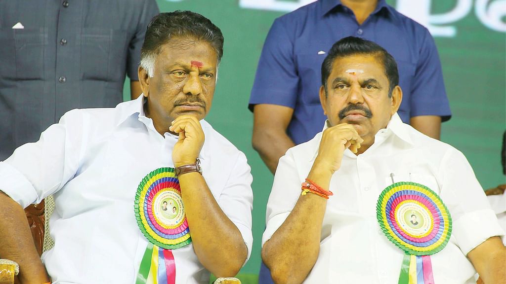 ஓ.பன்னீர்செல்வம், எடப்பாடி பழனிசாமி