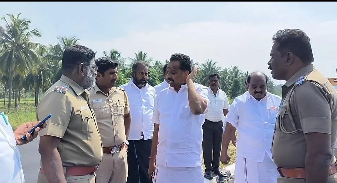 முன்னாள் அமைச்சர் எம்.ஆர்.விஜயபாஸ்கர்