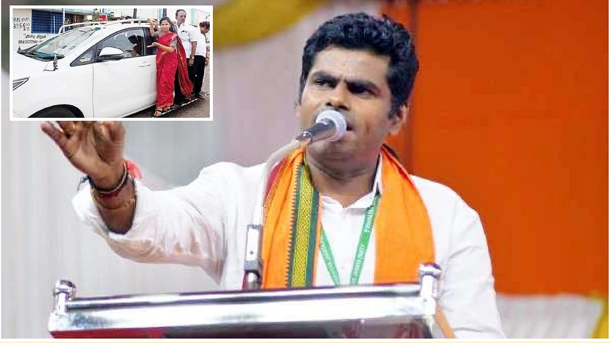 முதல்வர் ஸ்டாலின் கான்வாயில் தொங்கிச் சென்ற மேயர் பிரியா - அண்ணாமலை விமர்சனம்!