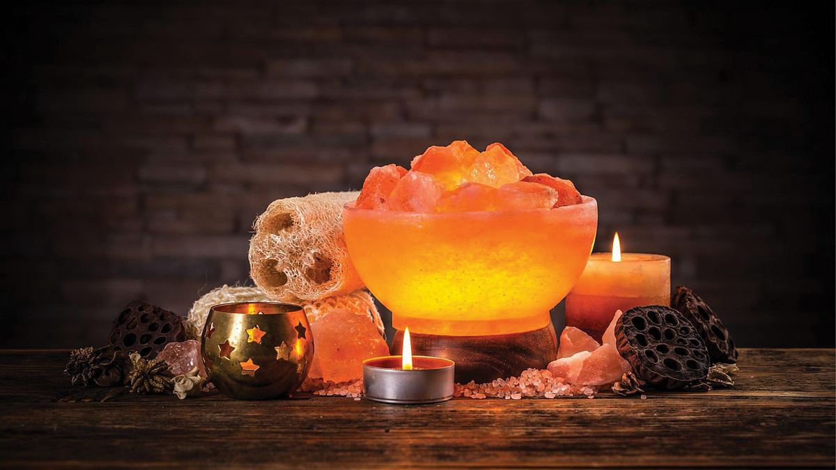 சால்ட் லேம்ப் (Salt Lamp)