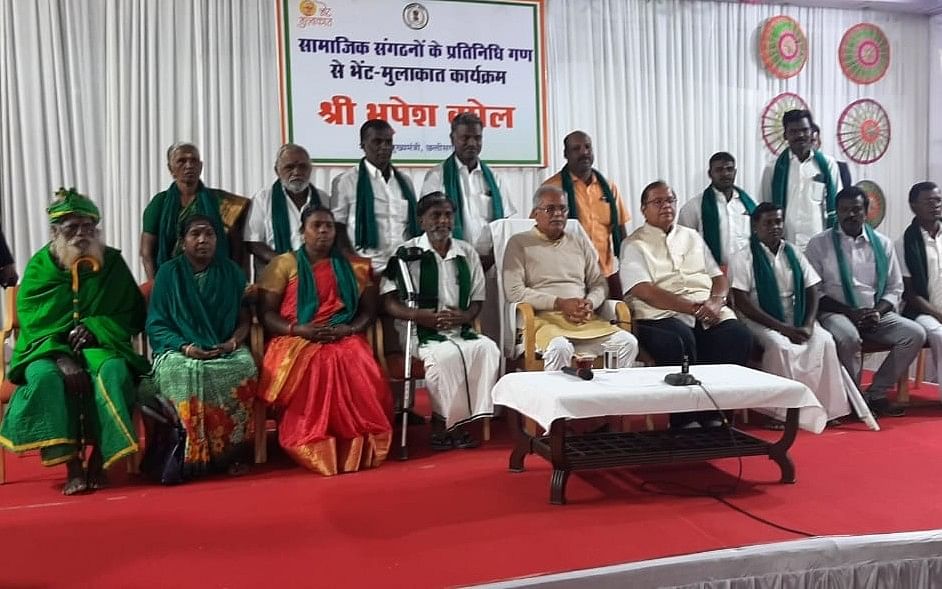 சத்தீஸ்கர் முதல்வரை சந்தித்த தமிழக விவசாயிகள்... என்ன காரணம்?