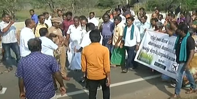 பரந்தூர்: விமான நிலைய எதிர்ப்பு பேரணி தற்காலிகமாக நிறுத்தம்! - அமைச்சர்கள் குழு நாளை ஆலோசனை