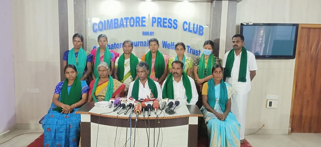 விவசாயிகள் செய்தியாளர் சந்திப்பு