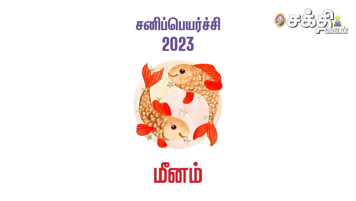 மீனம்: திருக்கணித சனிப்பெயர்ச்சி ராசிபலன்கள் 2023