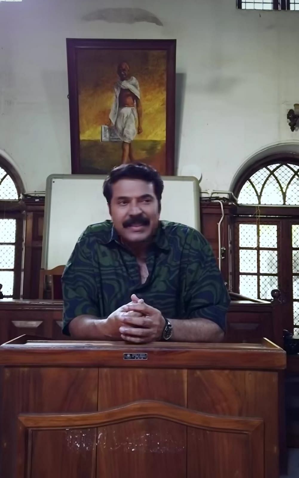 மம்முட்டி வெளியிட்ட வீடியோ