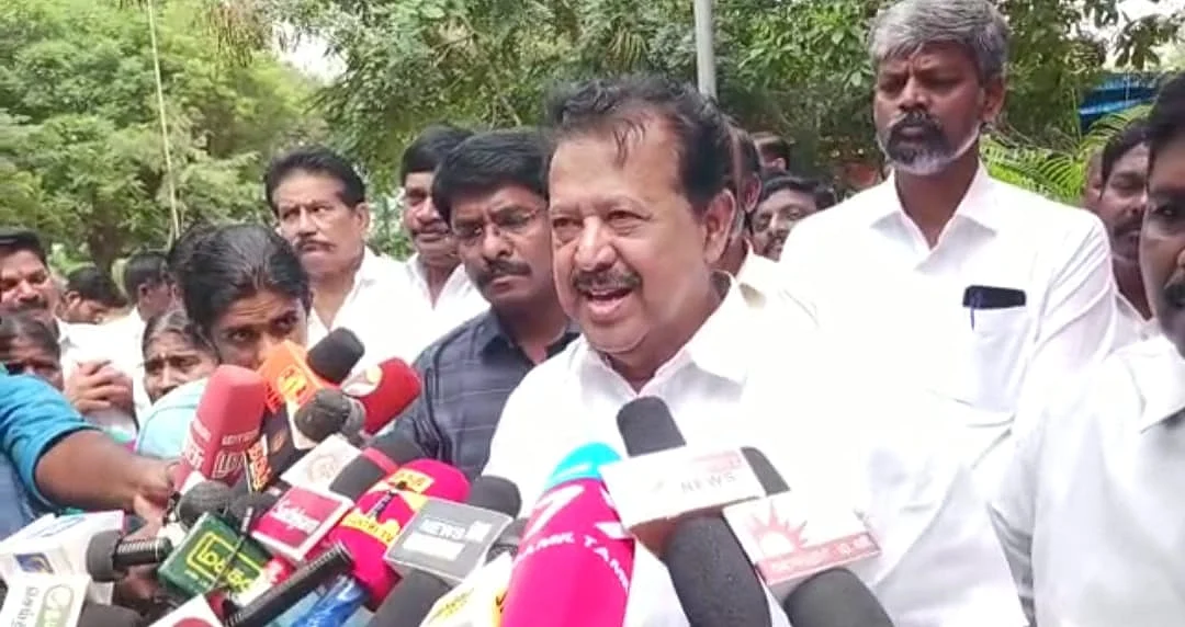 செய்தியாளர் சந்திப்பு - பொன்முடி