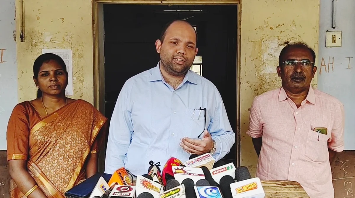 மாவட்ட ஆட்சியர் கிருஷ்ணனுண்ணி பேட்டி