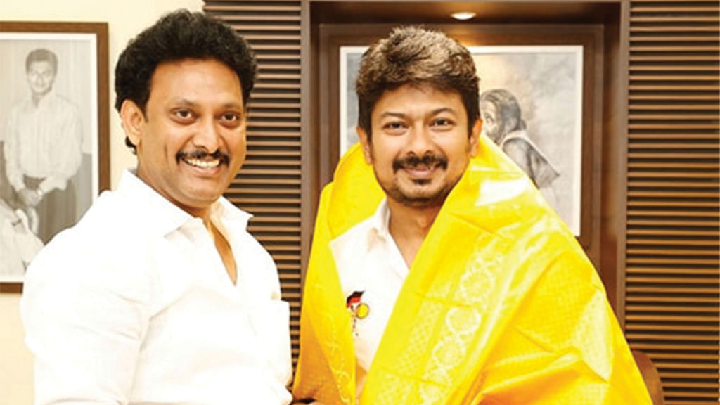 அன்பில் மகேஷ், உதயநிதி
