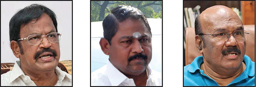 வி.பி.துரைசாமி, அய்யப்பன், ஜெயக்குமார்