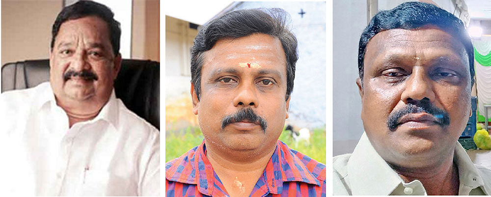 காந்தி, கந்தவேல், வி.கே.மோகனசுந்தரம்