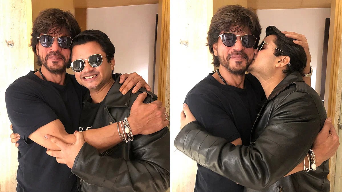 `நள்ளிரவில் அழைப்பு!'- ரசிகரை மகிழ்ச்சிப்படுத்திய நடிகர் ஷாருக் கான் 