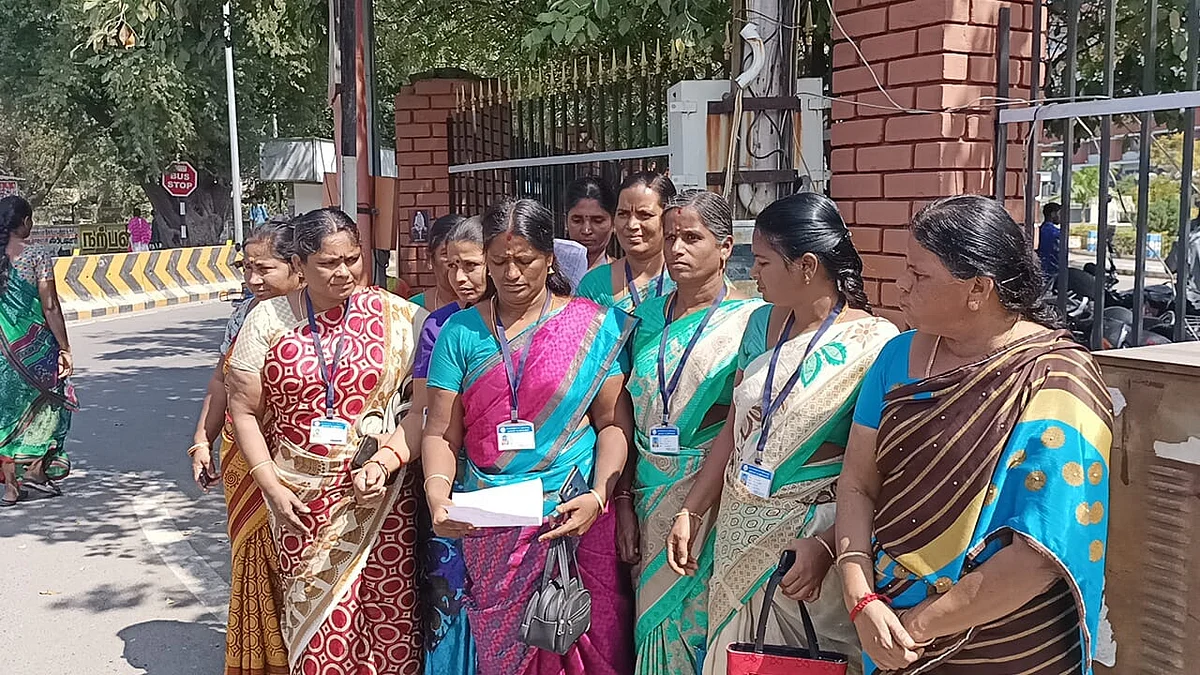 அம்மா உணவக ஊழியர்கள்