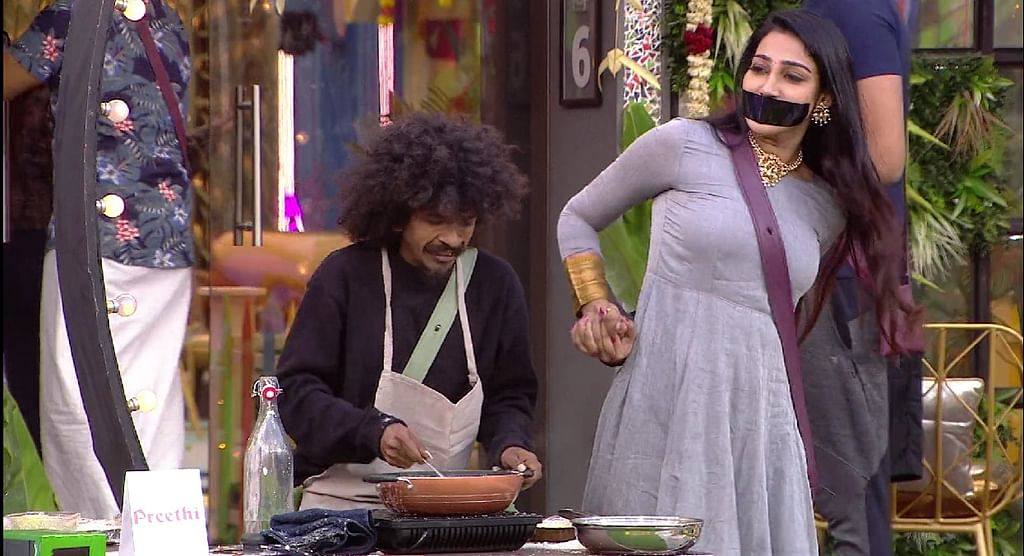 குக்கு வித் கோமாளி டாஸ்க்