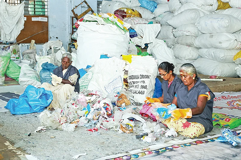 குப்பைகளைத் தரம் பிரித்தல்