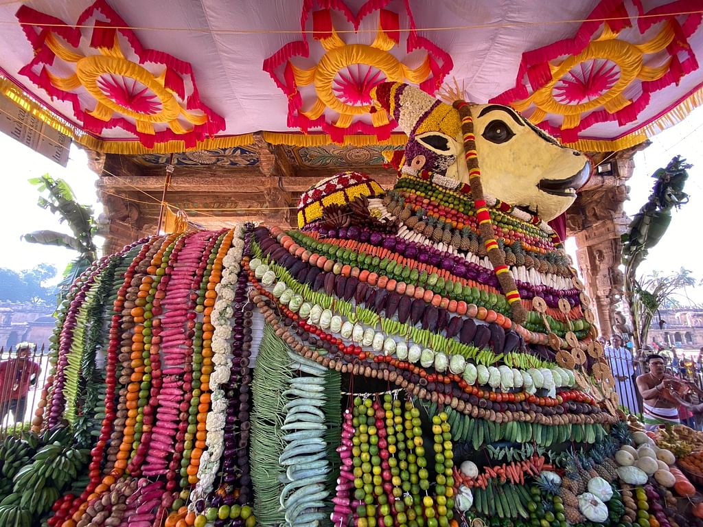 பெரியகோயிலில் மகரசங்கராந்தி