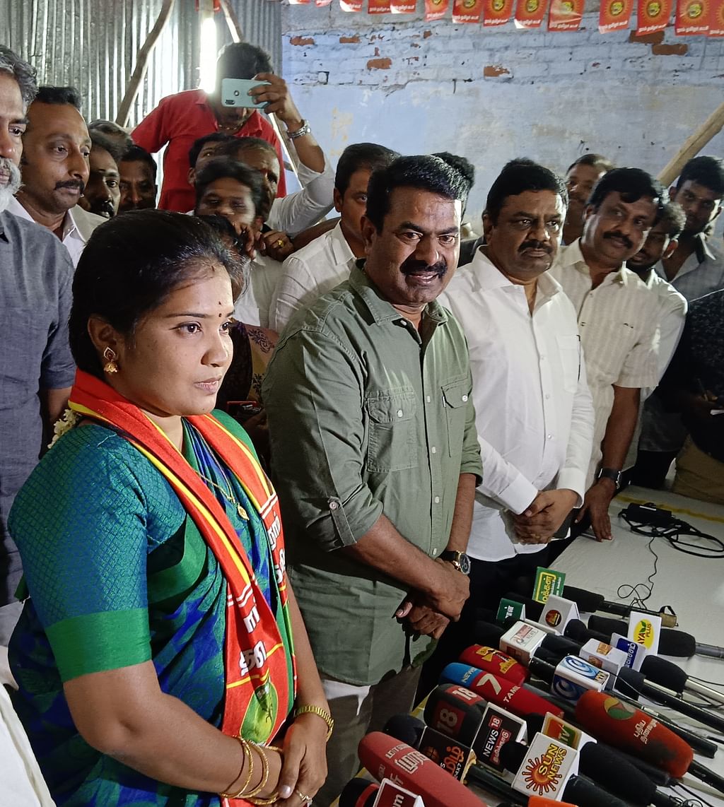 ``தேர்தல் ஆணையம் ஒரு நாடக கம்பெனி" - ஈரோட்டில் சீமான் கடும் தாக்கு