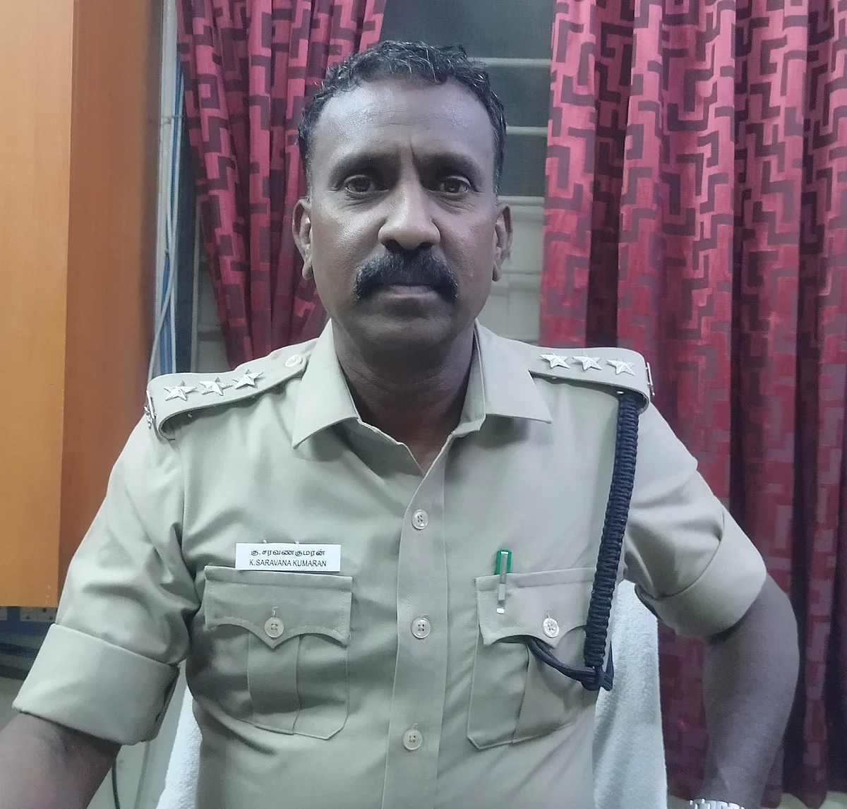 உதவி ஆணையர் சரவணக்குமார்