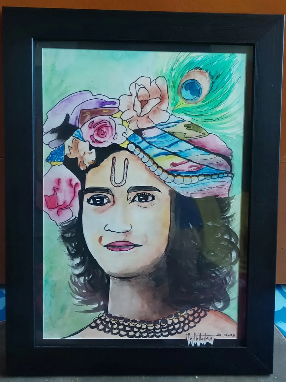 தித்திகா வரைந்த ஓவியம்
