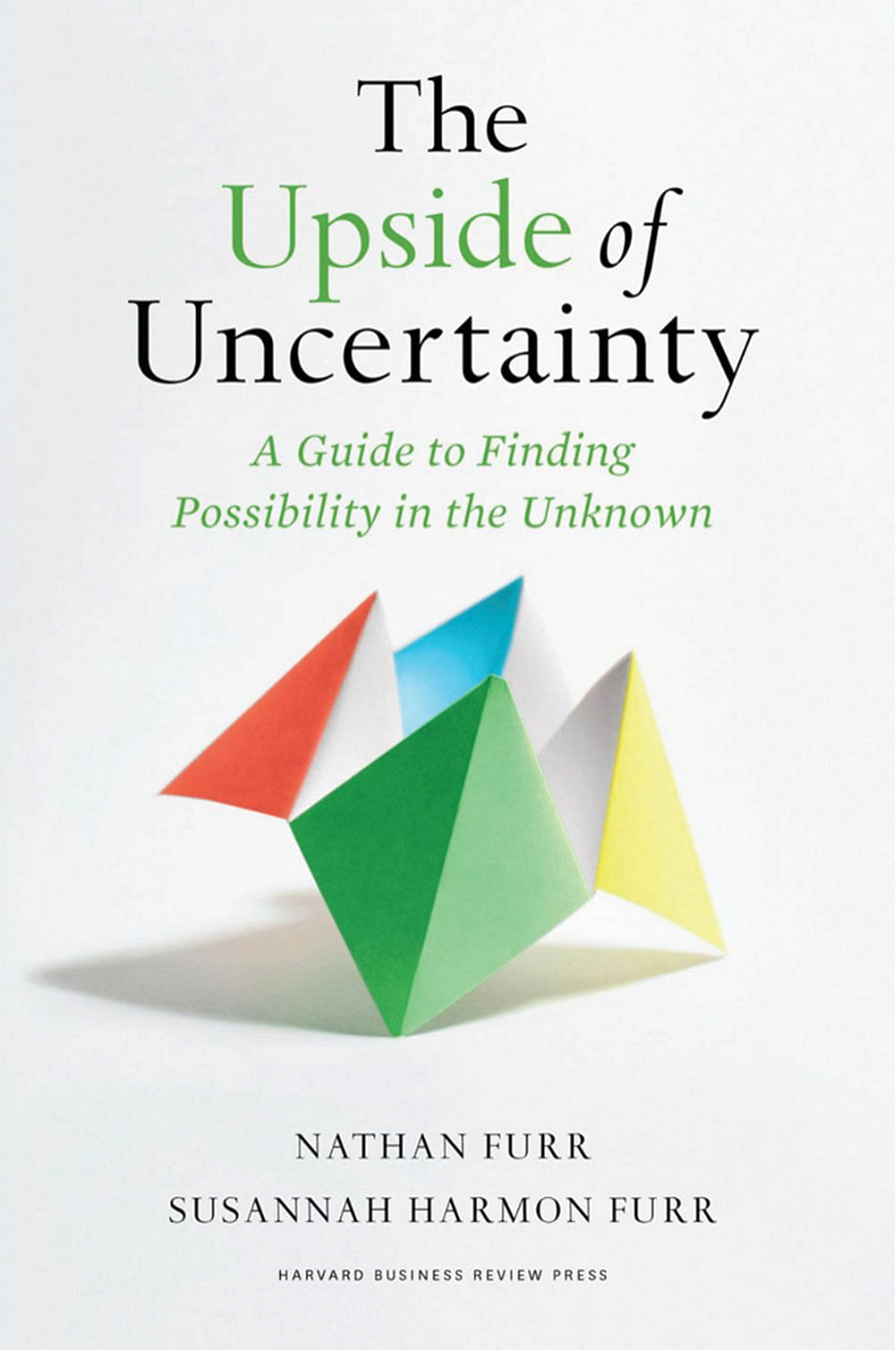 புத்தகத்தின் பெயர்: Upside of Uncertaintyஆசிரியர்கள்:  Nathan Furr, Susannah Harmon Furrபதிப்பகம்:‎ Harvard Business Review Press
