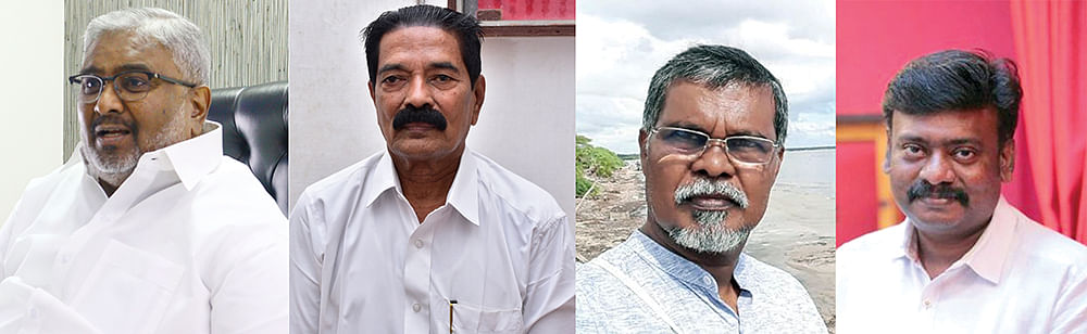 எட்வின் சாமுவேல் - கயஸ் - வறீதையா கான்ஸ்தந்தின் - வெற்றிச்செல்வன்