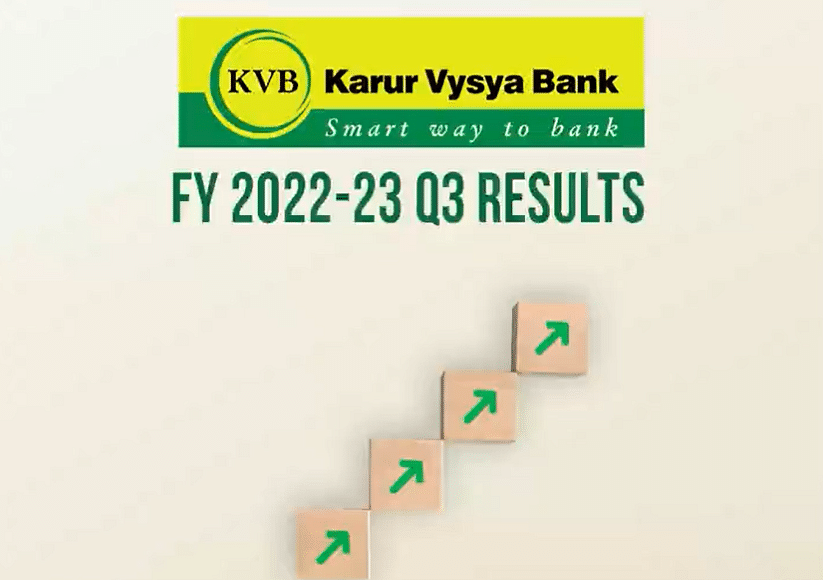கரூர் வைஸ்யா வங்கி: 3-ம் காலாண்டில் நிகர லாபம் 67% உயர்வு!
