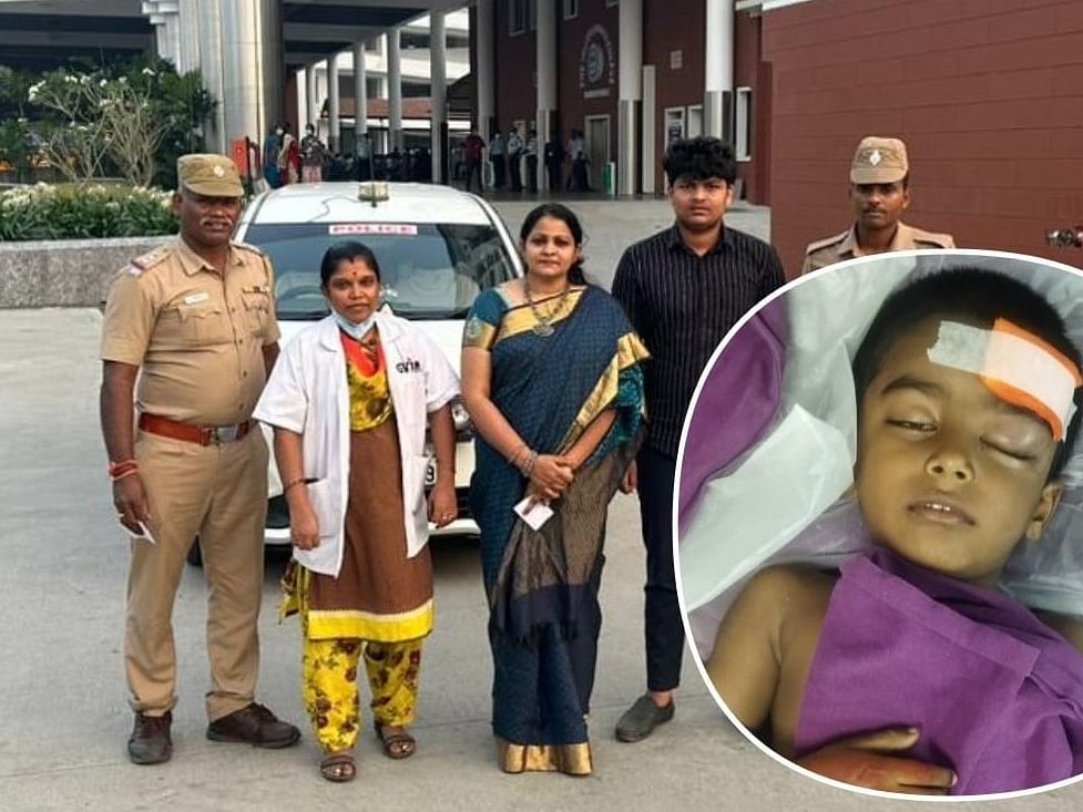`மடியில் போட்டுக்கொண்டு விரைந்தேன்!’ - விபத்தில் சிக்கிய சிறுவனை காப்பாற்றிய பெண் ஐ.டி. ஊழியர்  
