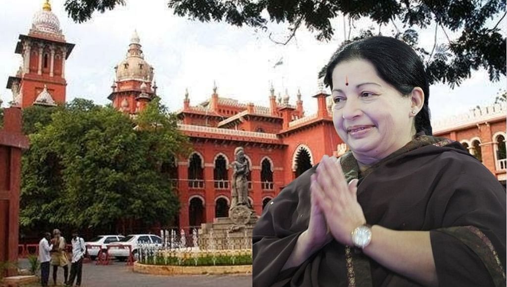 ஜெயலலிதா - சென்னை உயர் நீதிமன்றம்