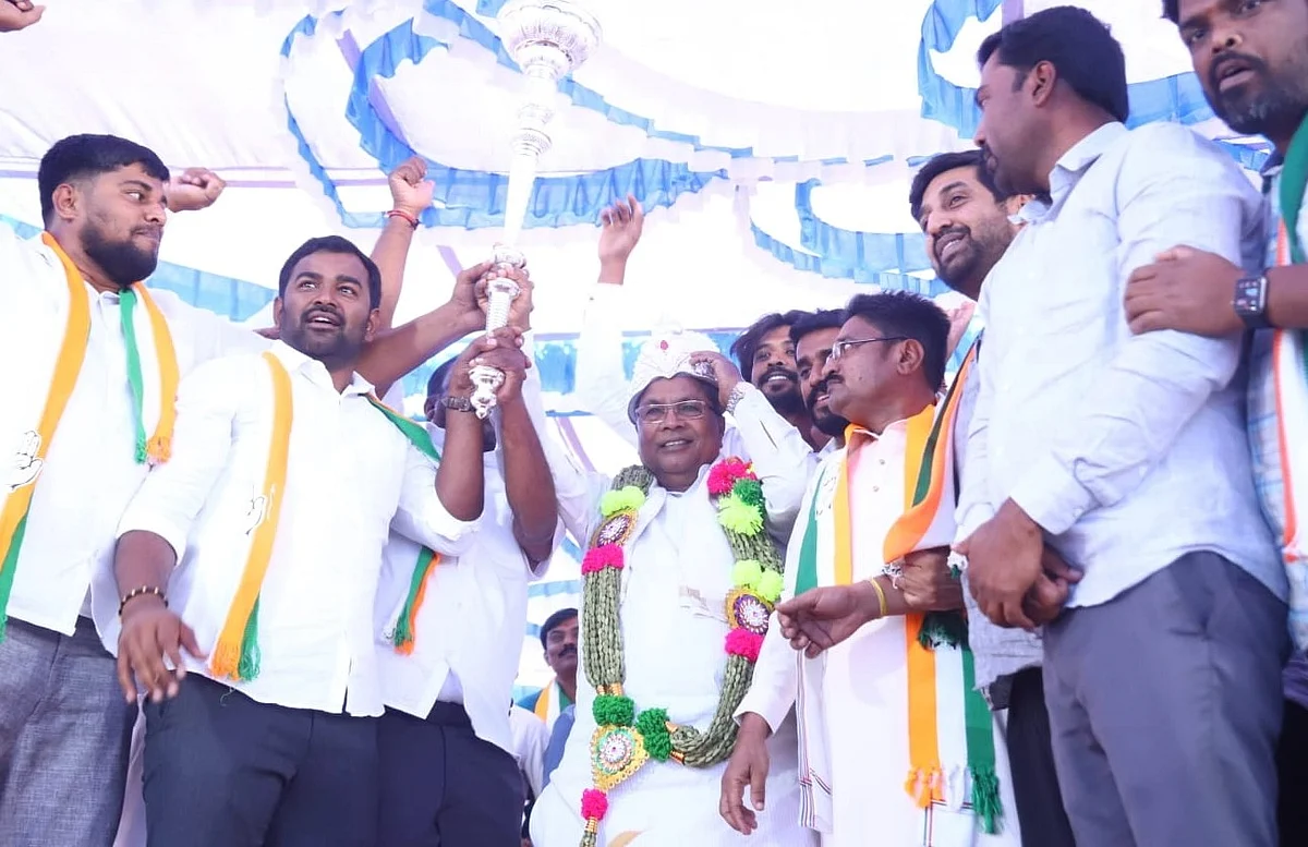 கோலார் தொகுதியில் சித்தராமையா.