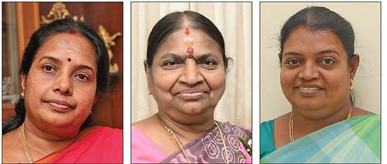 வானதி சீனிவாசன், பா.வளர்மதி, கீதா ஜீவன்