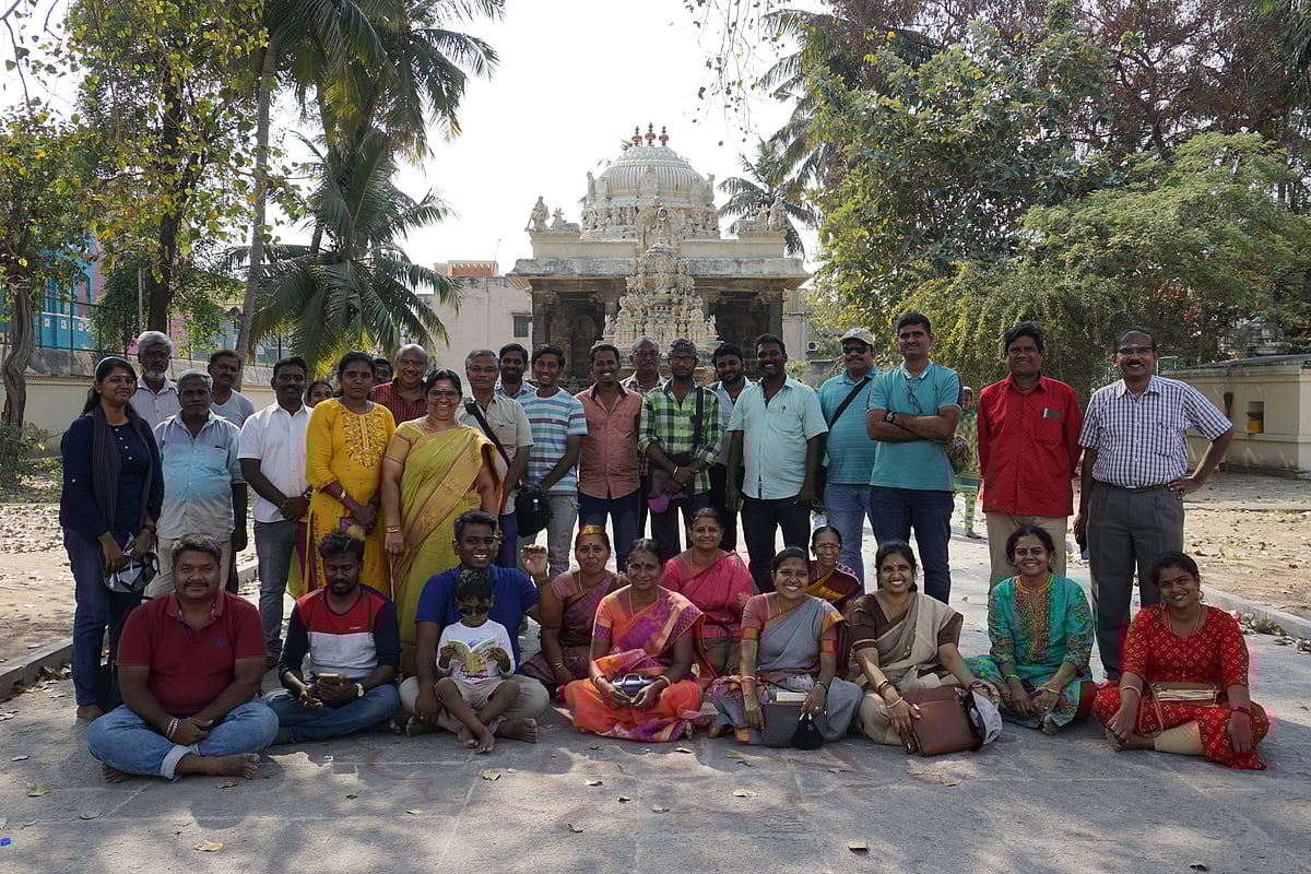 `காஞ்சியின் பெருமையைச் சொல்வோம்' சாஸ்த்ரா மற்றும் சித்திரம் பேசுதடா குழு இணைந்து நடத்தும் மரபு நடை!