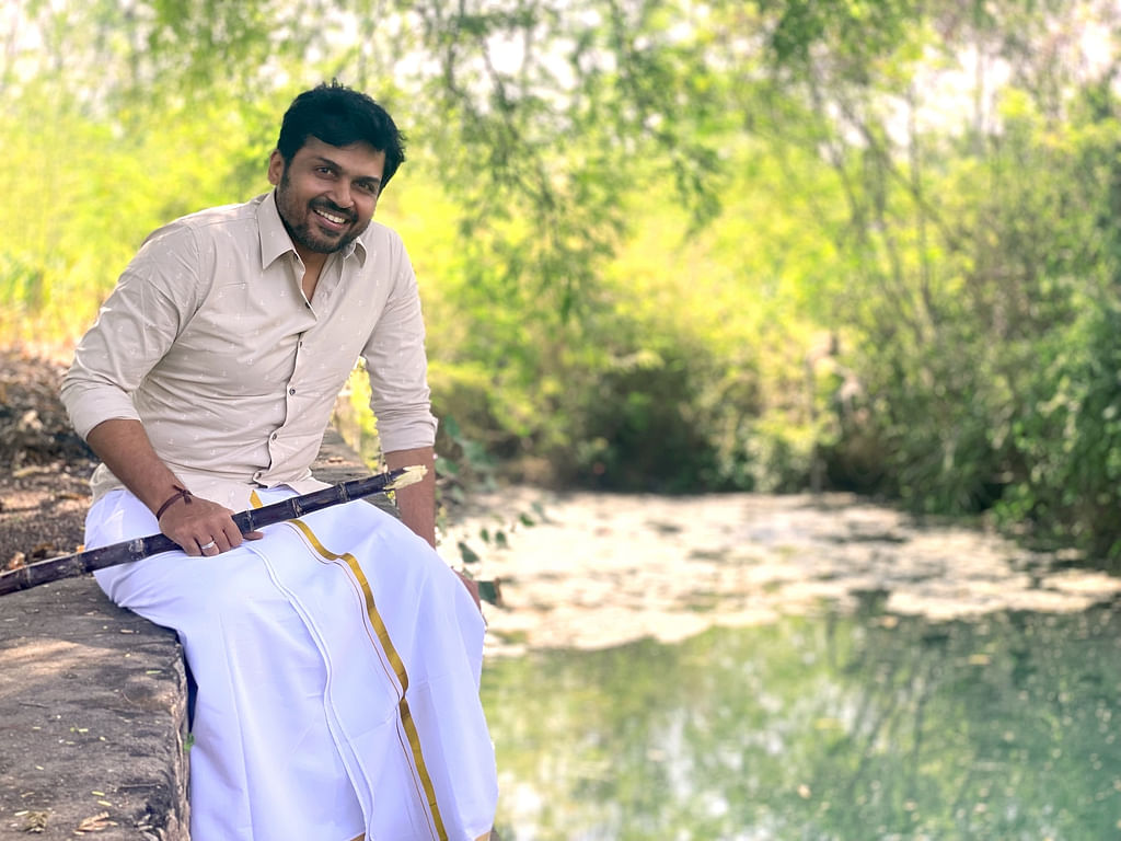 கார்த்தியின் பொங்கல் லுக்