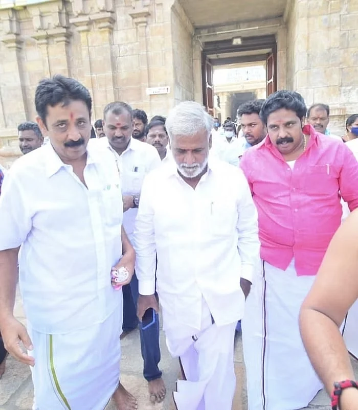 ``அண்ணாமலை ஸ்டன்ட் அடிக்கிறார்; ஆதாரத்தைக் கொடுக்கச் சொல்லுங்கள்!" - அமைச்சர் சேகர் பாபு காட்டம்