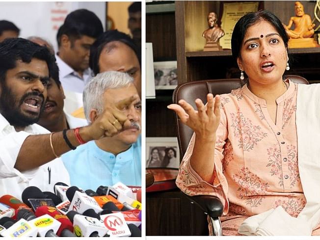 காயத்ரி ரகுராம் மீது பாஜக புகாரளித்து, உடனே வாபஸ் பெற்றது ஏன்?!