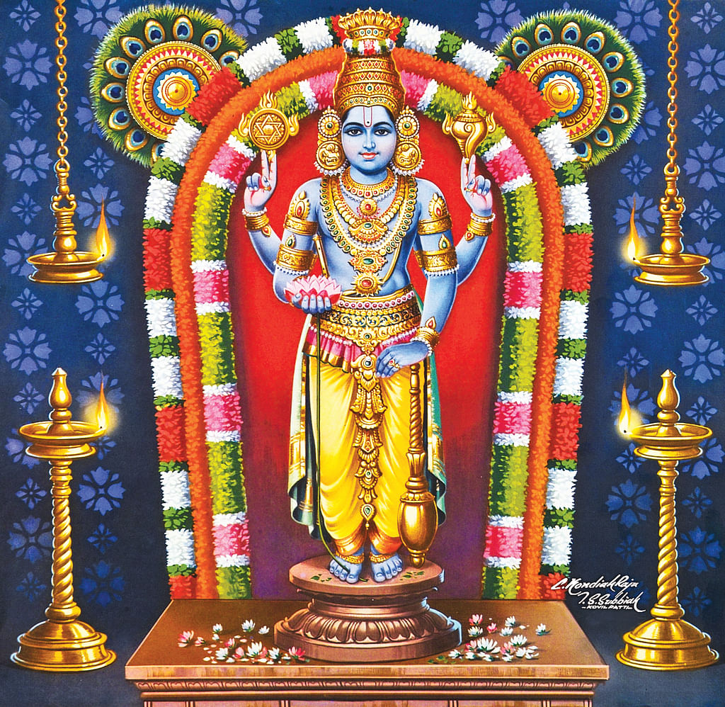 Buy Giriram Photos  Sri Uttara Guruvayurappan  Photo Wooden Cutout 8 x  5 Inches Online at Low Prices in India  Amazonin