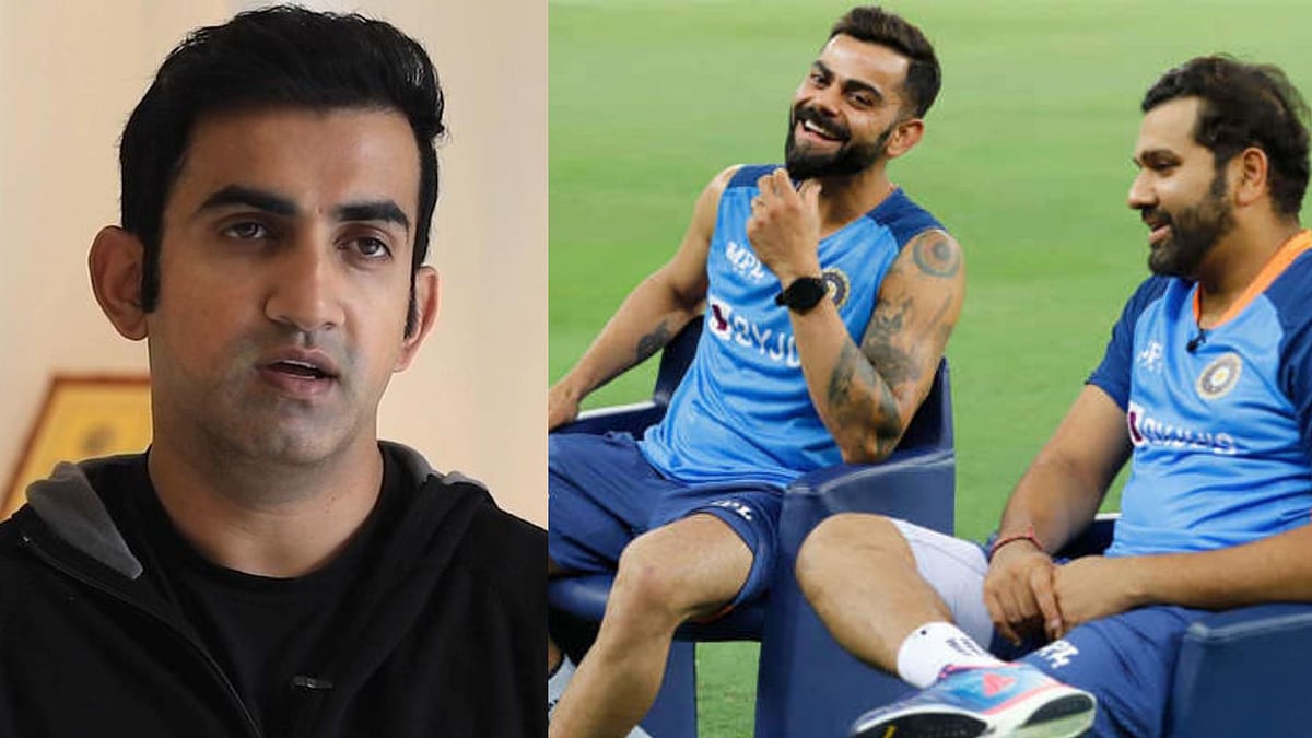 கவுதம் கம்பீர், ரோஹித் சர்மா விராட் கோலி 