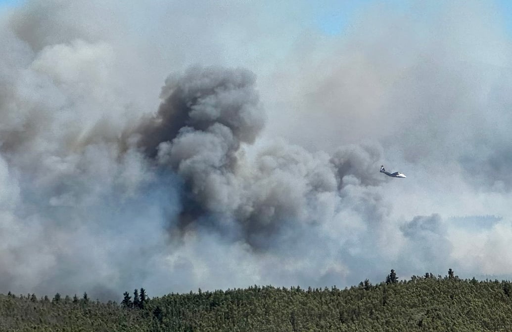 சிலியில் ஏற்பட்ட காட்டுத்தீ