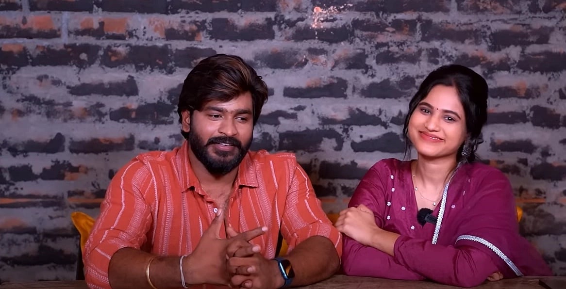 `கடவுள் கொடுக்குறாங்க அதை நாம அப்படியே ஏத்துக்கணும்!' -  நவீன் - கண்மணி 