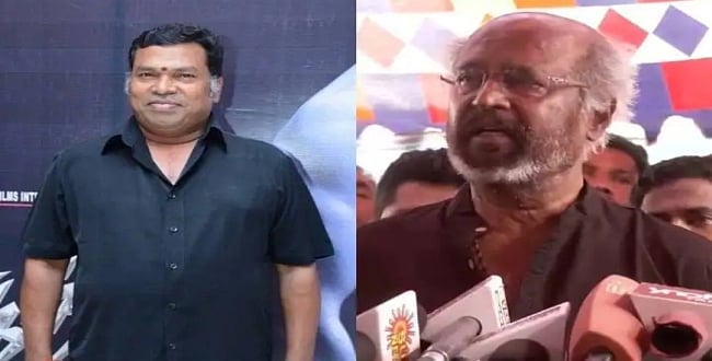 மயில்சாமி: மன்னித்துவிடுங்கள் என்னால் பேச முடியவில்லை என செல்ல நினைத்தேன் - கலங்கிய ரஜினிகாந்த்  