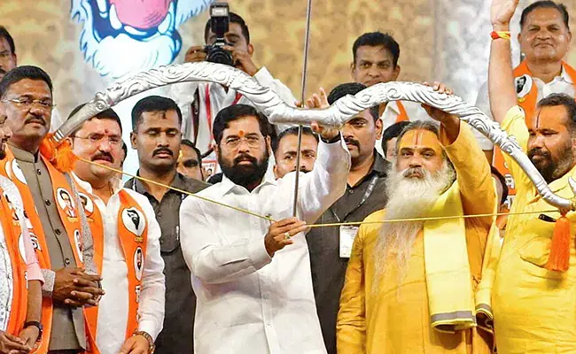 ``வில் அம்பு சின்னத்தை மீட்டிருக்கிறேன்: இது ஜனநாயகத்துக்குக் கிடைத்த வெற்றி'' - ஏக்நாத் ஷிண்டே