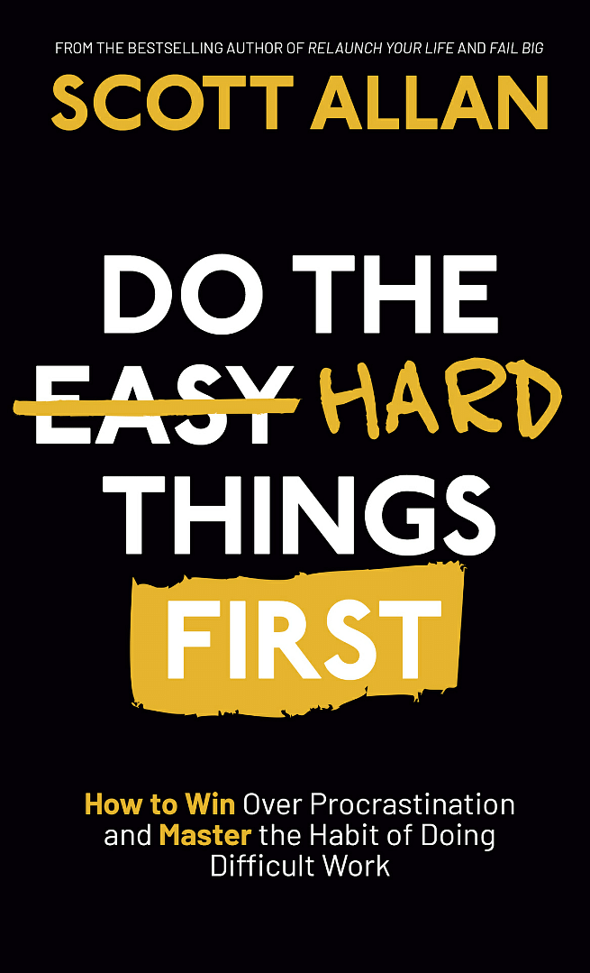 புத்தகத்தின் பெயர்: Do the Hard Things ஆசிரியர்: Scott Allanபதிப்பகம்: Scott Allan Publishing
